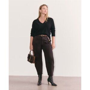 Everlane Black Utility Barrel Pants